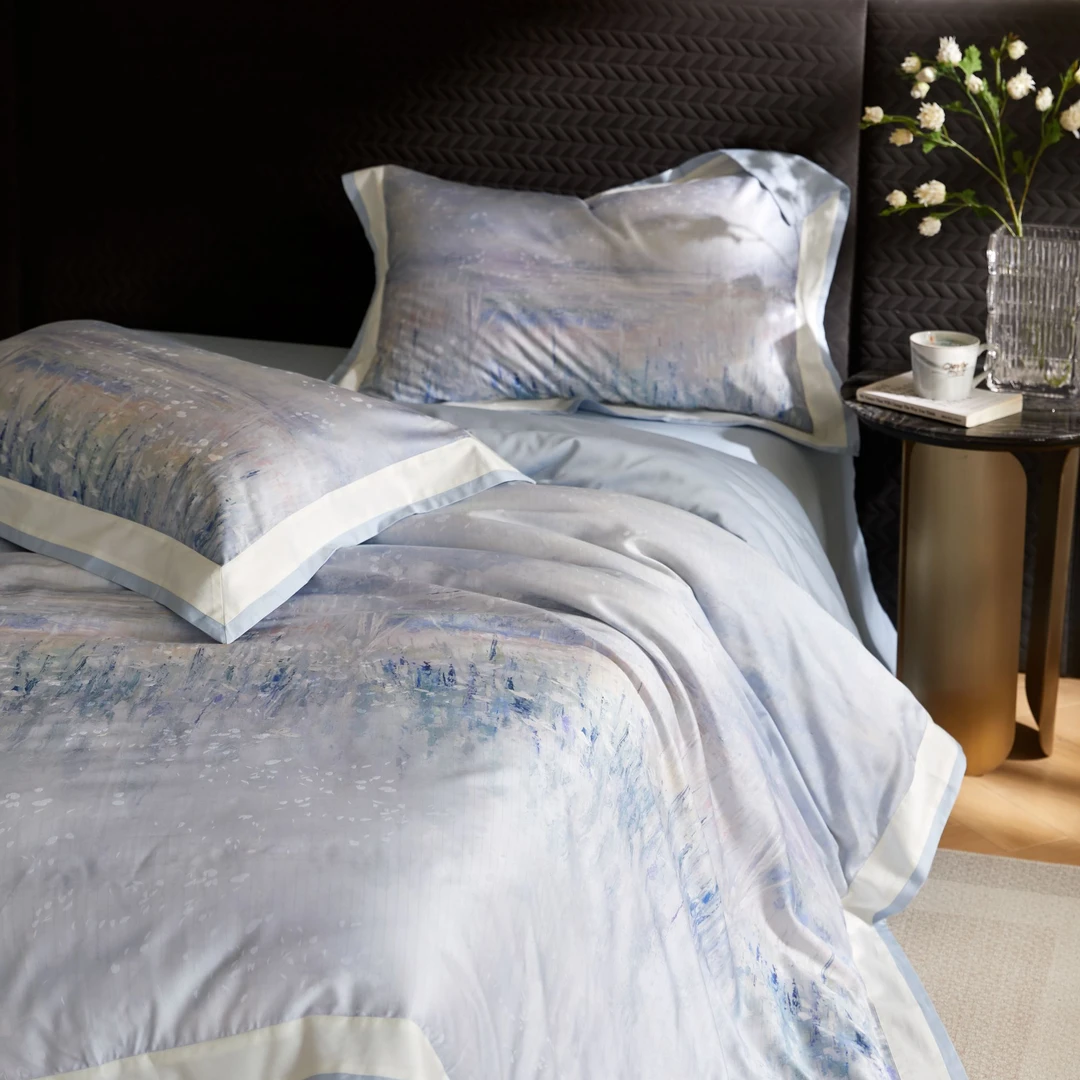 【贤公子家居】MN/慕奈 -法式轻奢金丝小锦锻花卉提花/套件