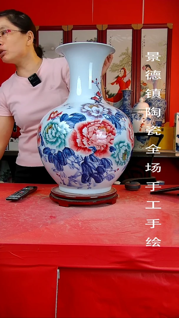 摆件景德镇陶瓷 全场手工手绘