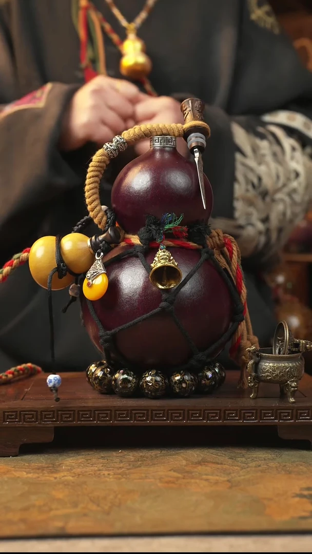 138大漆一物一拍记葫堂出品【不带手串】