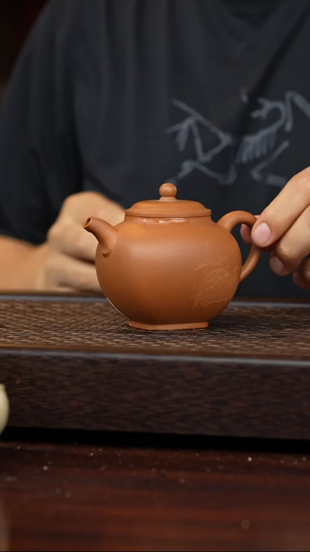 茶壶紫砂丹壶溢香紫砂壶260cc微瑕
