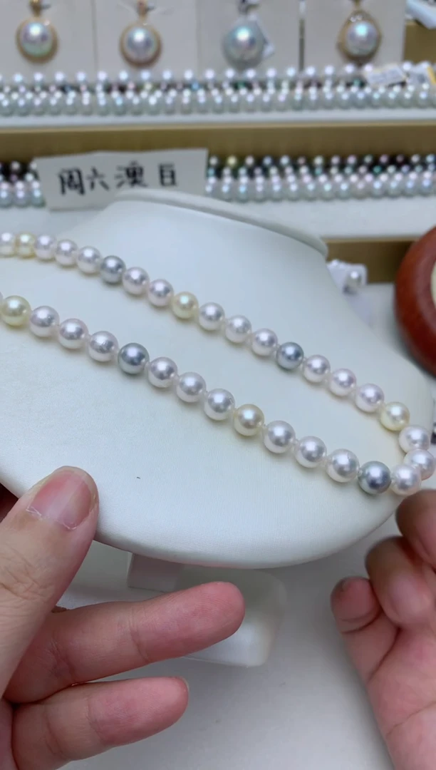 项链未镶嵌海水珍珠e26