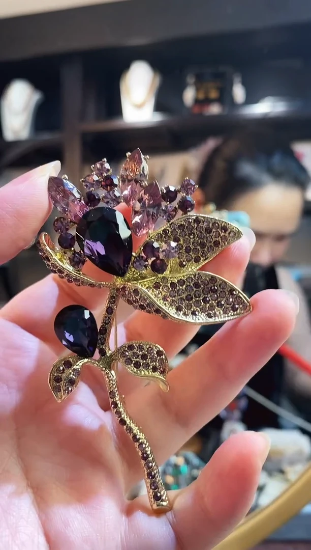 铜合金仿水晶高货华子