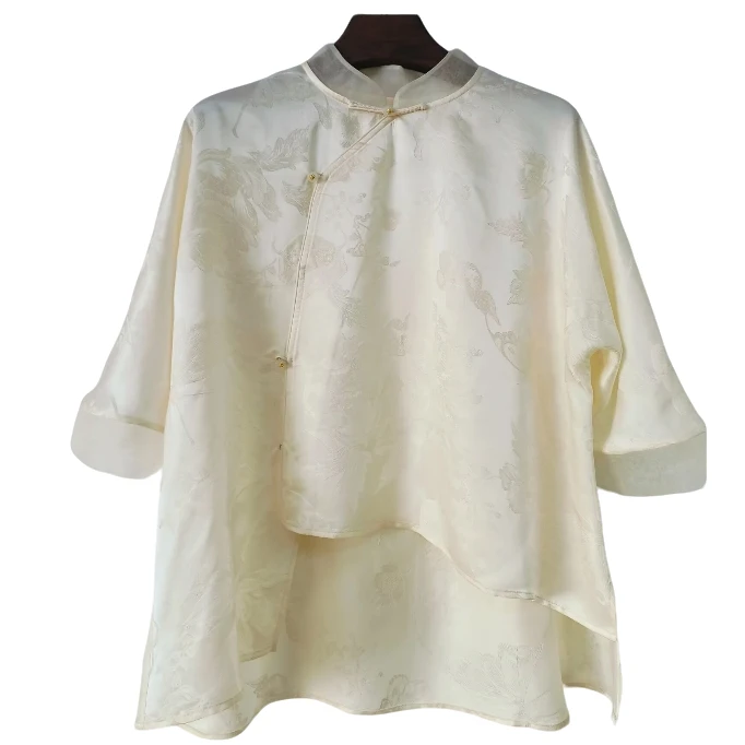 【木木】国风内搭衬衫小衫中国风衬衣复古S7020