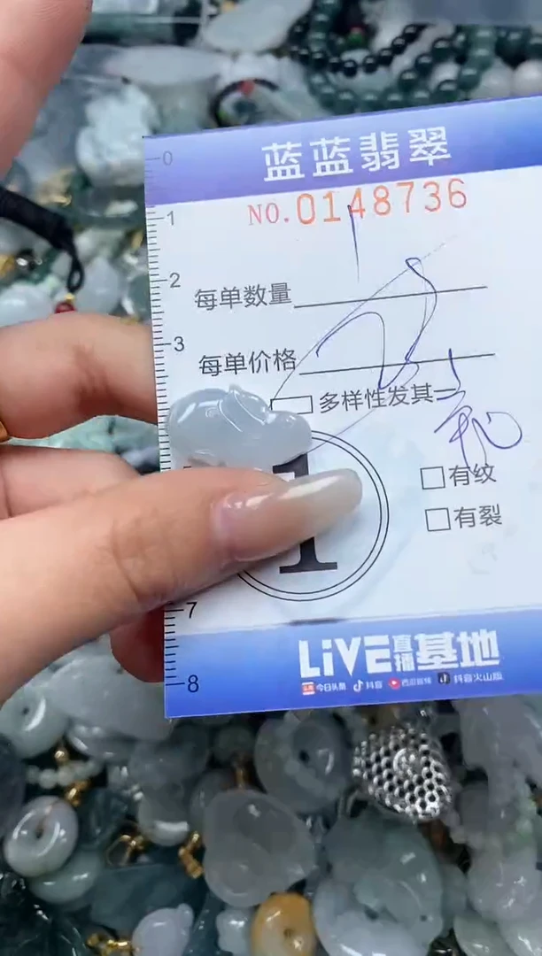 【闪购商品】翡翠颈饰未镶嵌闪购0148736多样性发其一