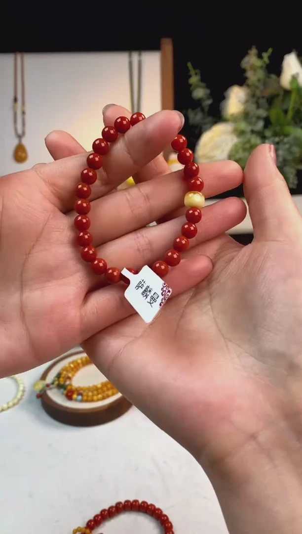 【闪购商品】南红玛瑙手链未镶嵌Y060