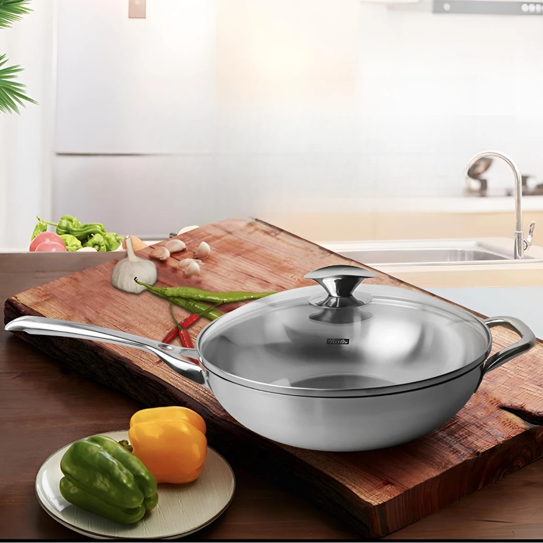 德国【菲s乐】Fis*sler哥本哈根玻璃盖单柄炒锅30cm