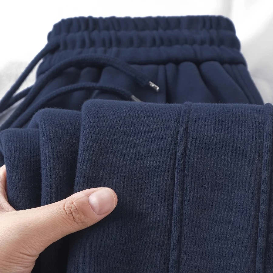 『叁』一条好穿的香蕉裤！藏青色加绒窄版阔腿裤女款高腰显瘦长裤冬