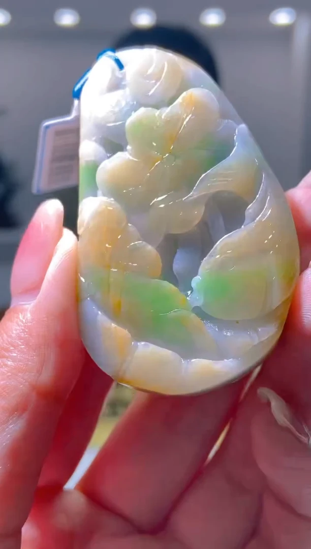 定制翡翠未镶嵌闪购毛货链接ZH019