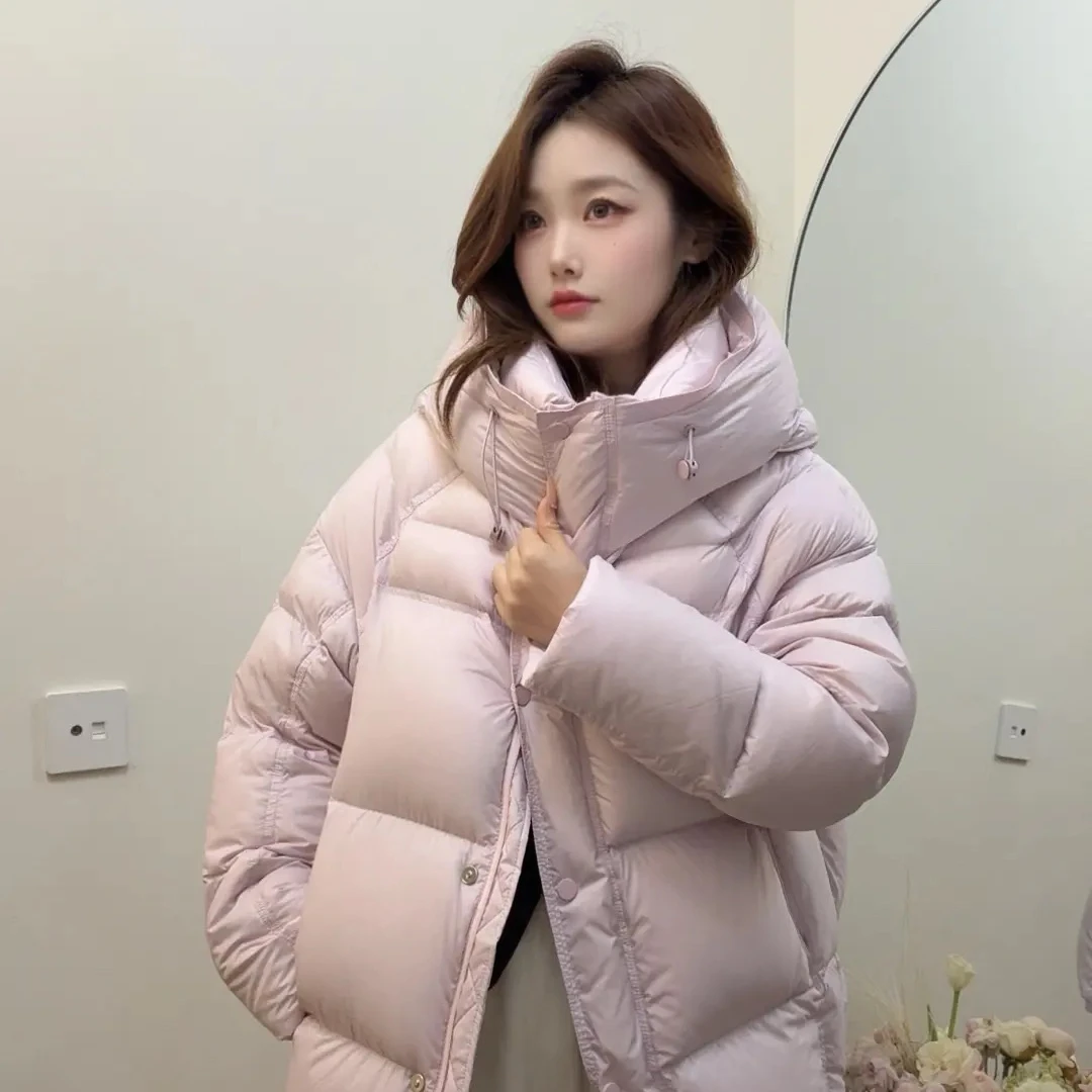 芙|蛋壳2.0白鸭绒高充绒轻柔保暖羽绒服2025冬季新款女装