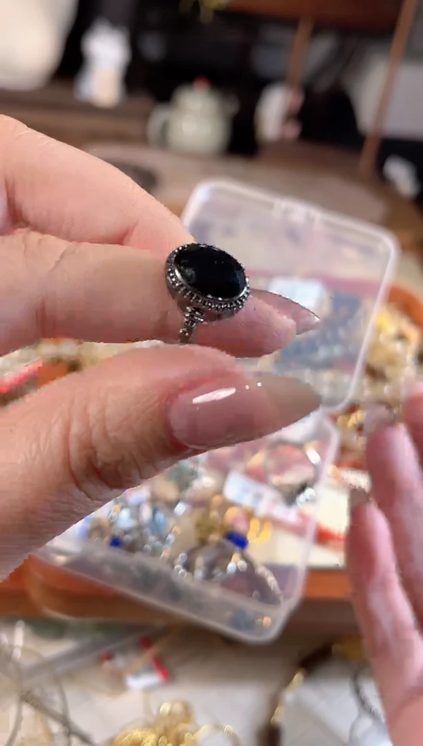 【闪购商品】水晶戒指未镶嵌多样性发货其一