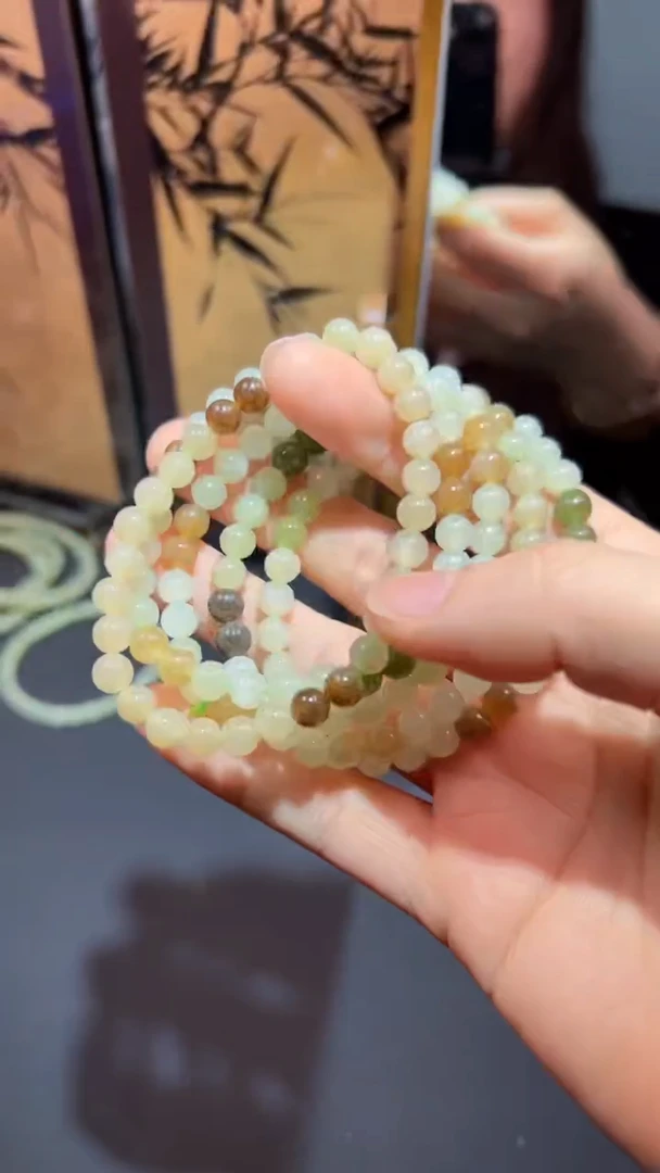 【闪购商品】和田玉手链未镶嵌1随机多样性发一