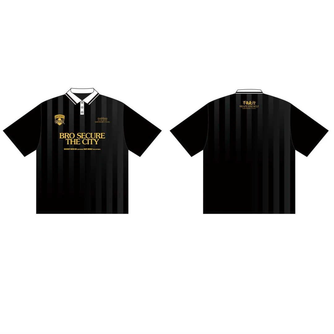 国门之巅不负此行精品POLO短袖