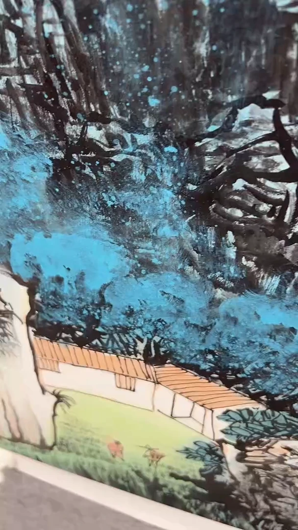国画李纲-8平尺-山水国画