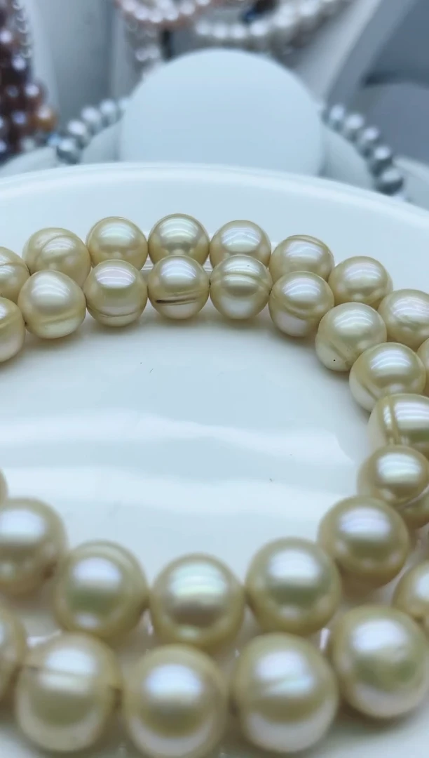 【闪购商品】淡水珍珠颈饰银S925镶嵌1