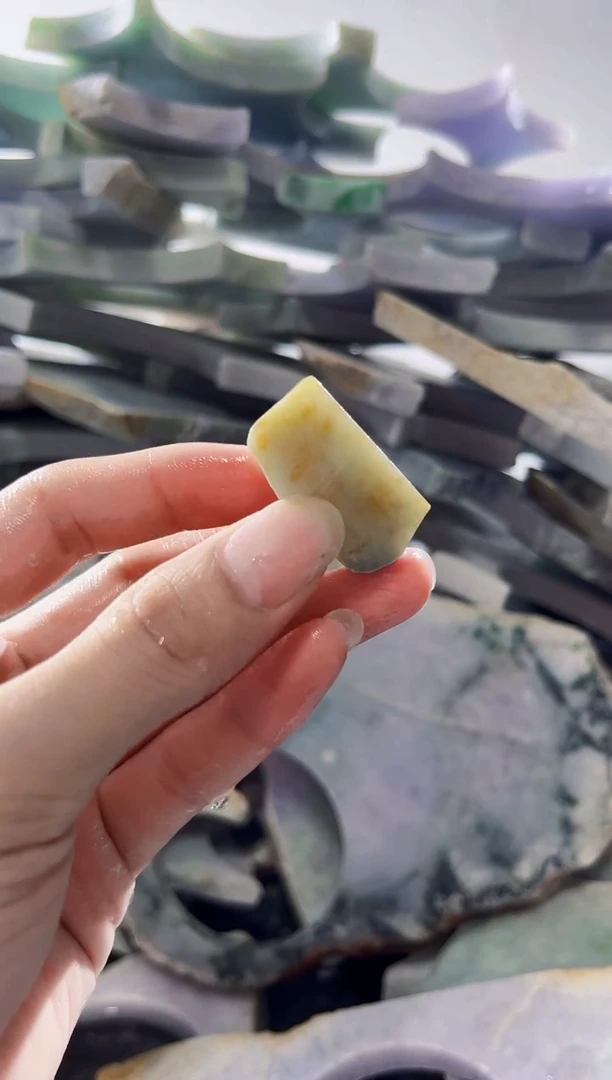 裸石翡翠缅甸翡翠A货陈245