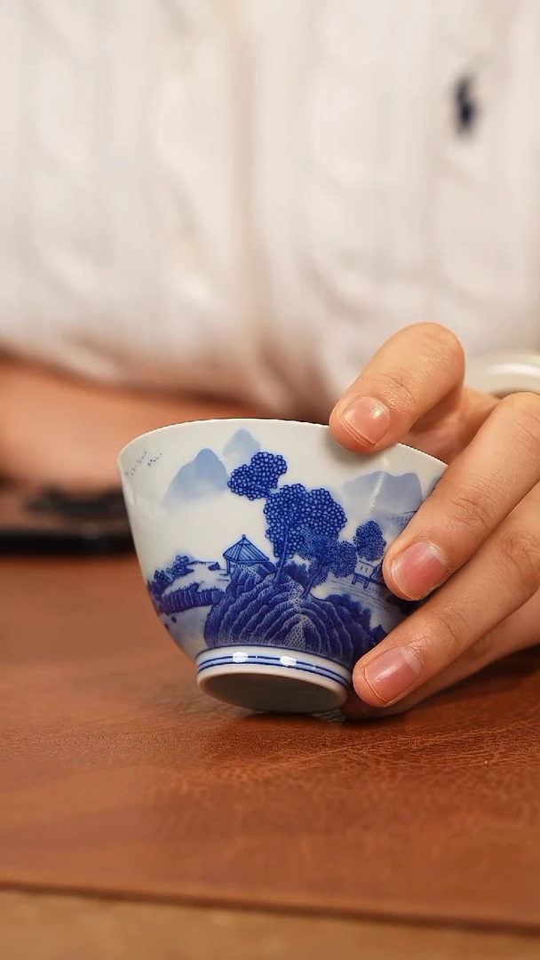 【闪购商品】杯景德镇青花主人杯