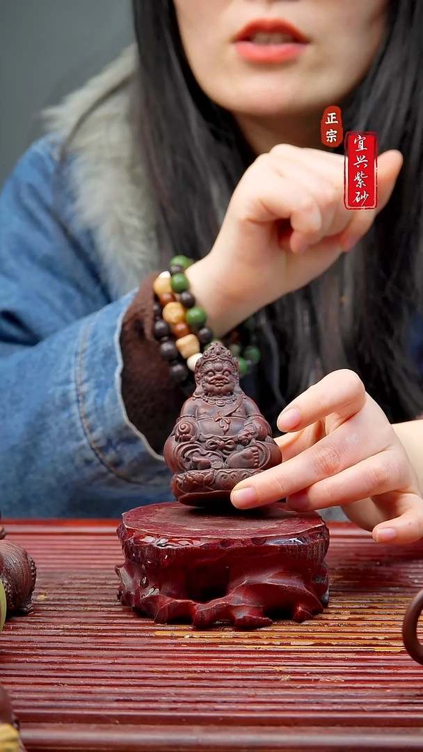 紫砂茶宠宜兴子紫砂摆件