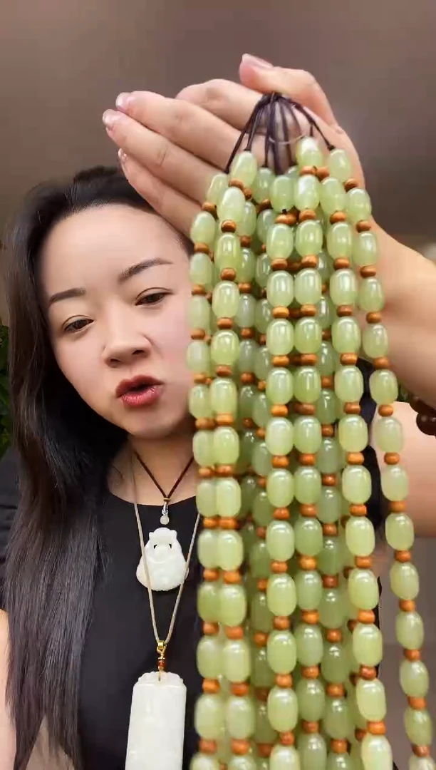 枣型珠卡10青黄口链子多样性随机发一