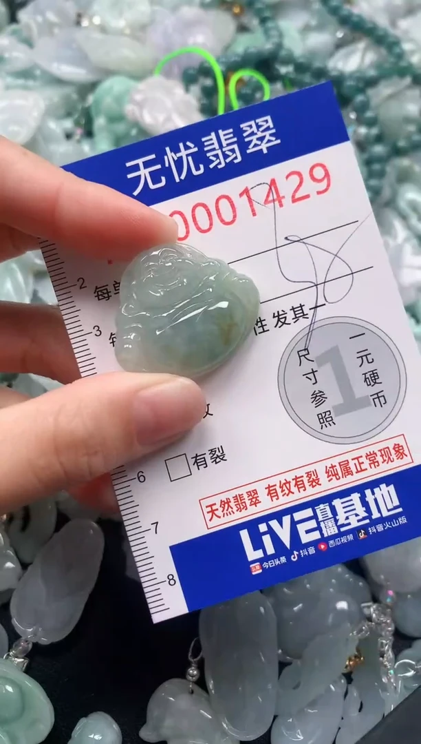 颈饰未镶嵌翡翠1429