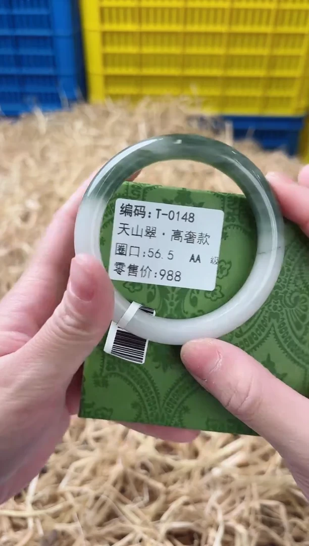 未镶嵌手镯石英质玉T-0148