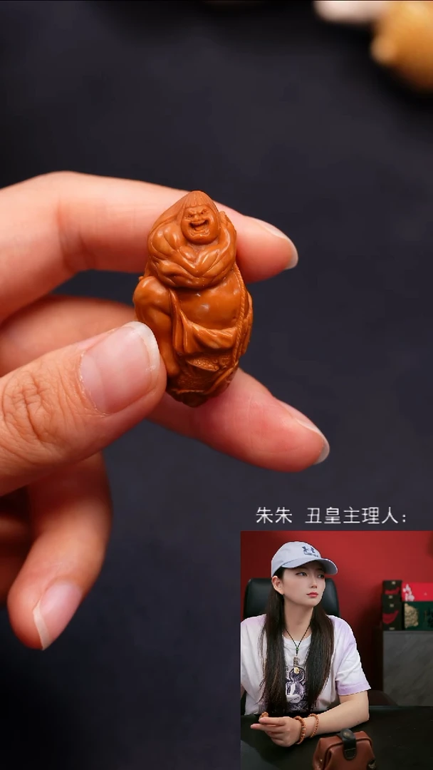 橄榄核手串/手链刘海戏金蟾