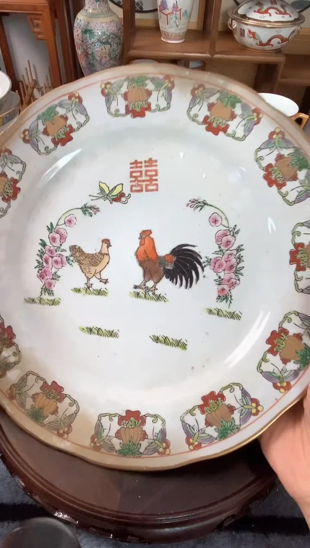 其他微瑕景德镇厂瓷摆件单件
