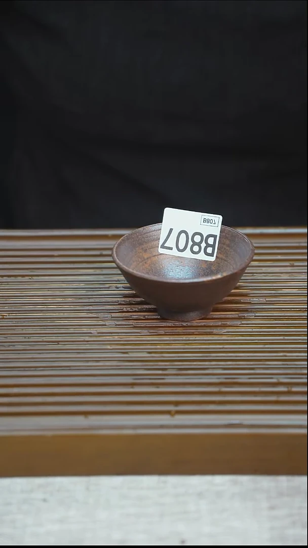 纯手工粗陶茶具每一只不一样