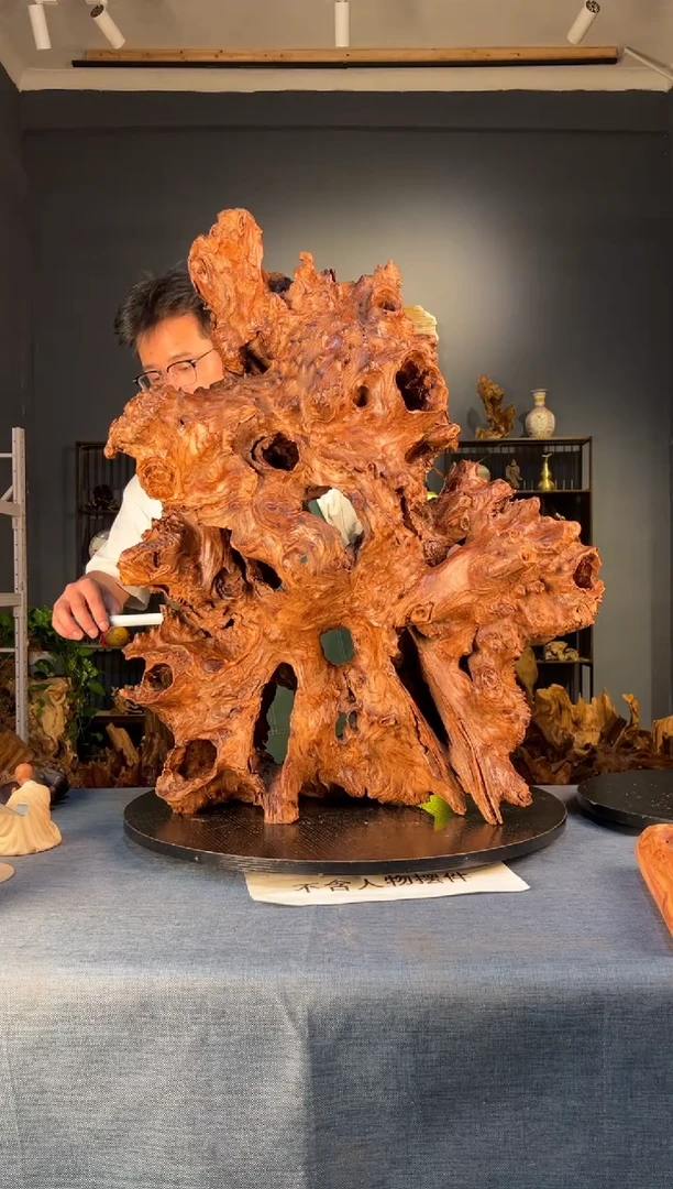 木卢师傅根艺作品（不包含人物摆件）
