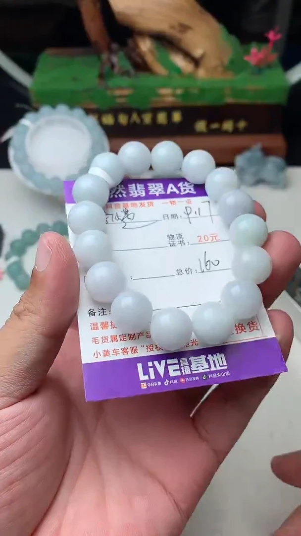 颈饰未镶嵌翡翠相****我珠子13