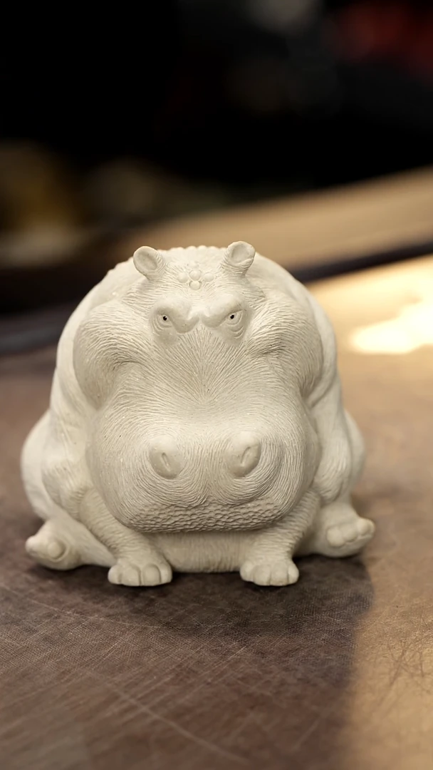 紫砂茶宠紫砂河马