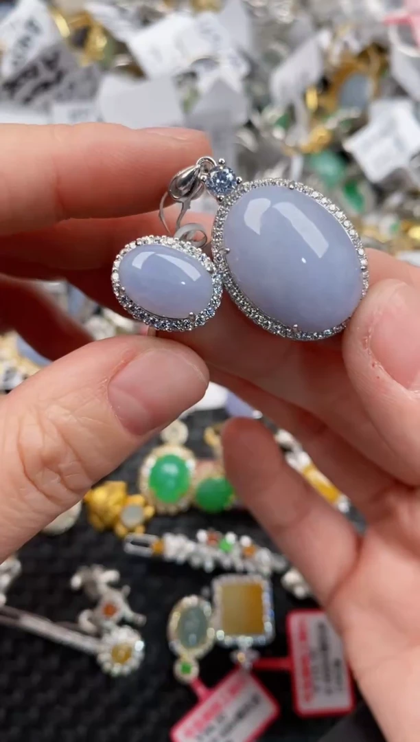 银S925镶嵌戒指翡翠11                4