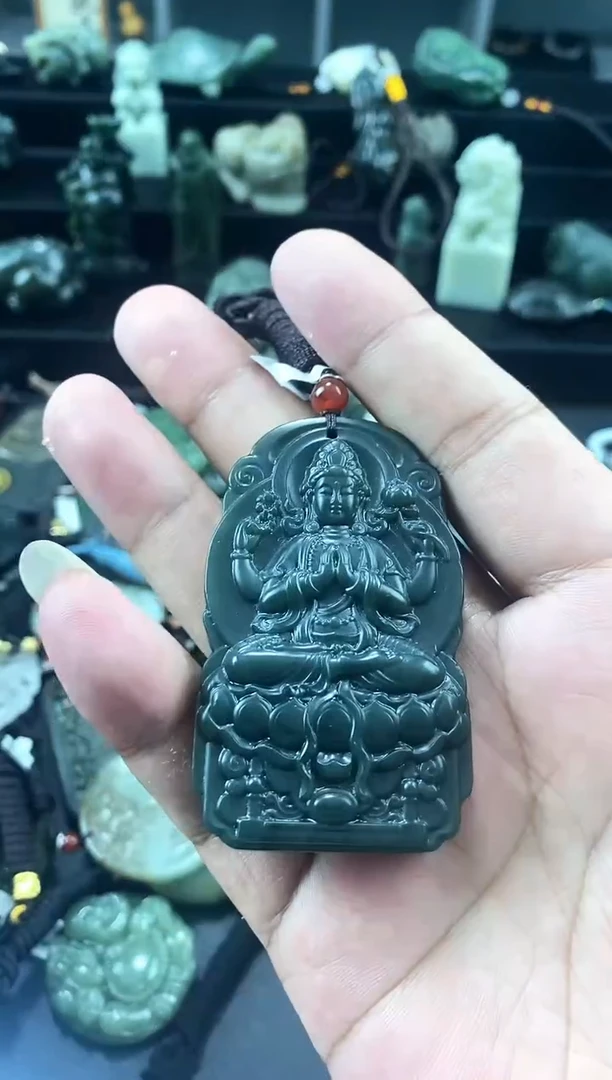 和田玉未镶嵌颈饰1