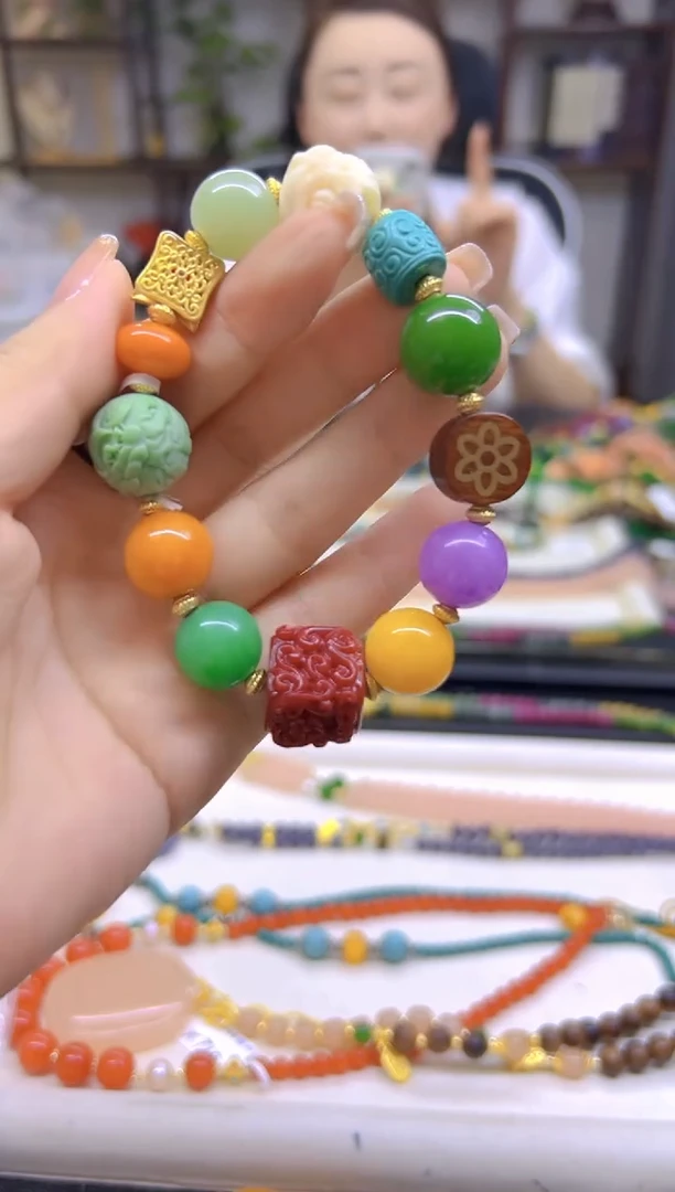 未镶嵌手链翡翠DIY款S482