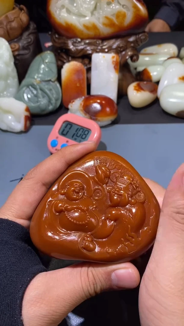 未镶嵌和田玉把件利****.和田玉