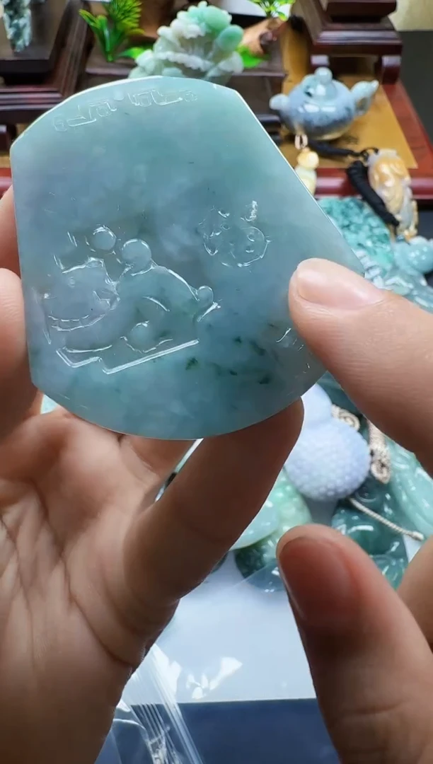 吊坠(不含链)未镶嵌翡翠1