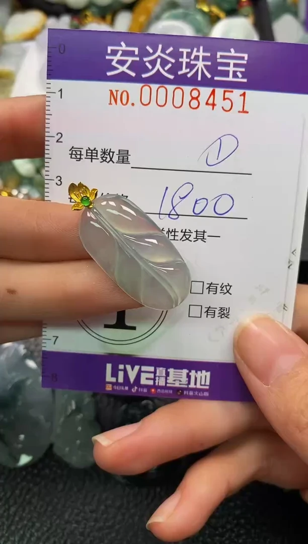 颈饰未镶嵌翡翠闪购0008451