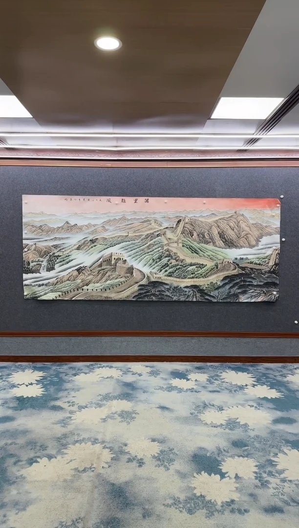 国画三**物W-王红兵-大丈二-山水国画