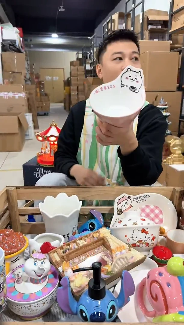 瓷片原盒吉伊沙拉碗