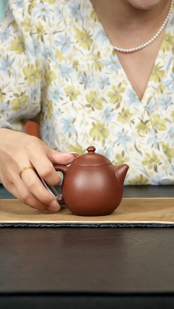 茶壶紫砂底槽青龙蛋壶150cc
