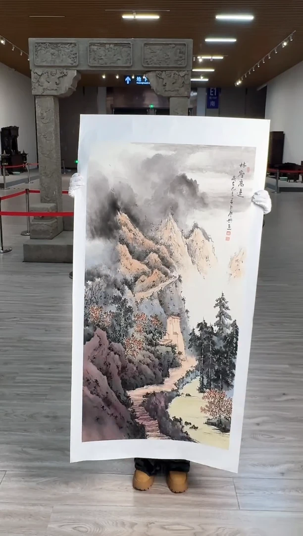 国画75赵隆轩艺术馆李庆兴老师作品