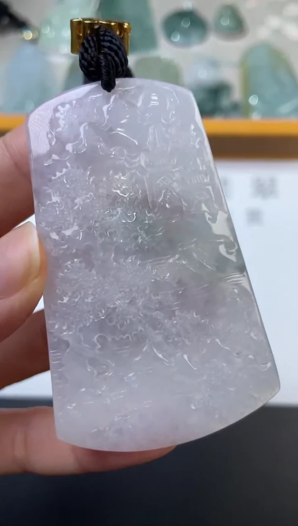 未镶嵌挂件翡翠375344     多人