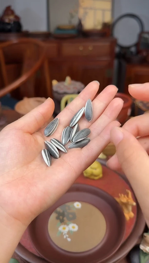 紫砂茶宠紫砂瓜子10个