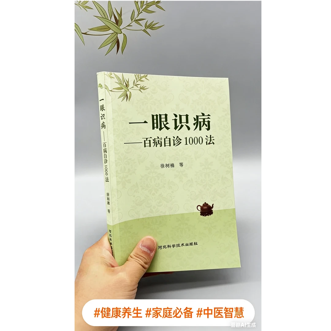 一眼识病百病自诊1000法徐树楠著中医古籍基础疾病传统文化中国