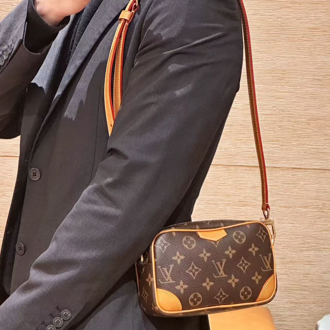 99新 LouisVuitton/路易威登 坤球奢选lv trocadero迷你相机包