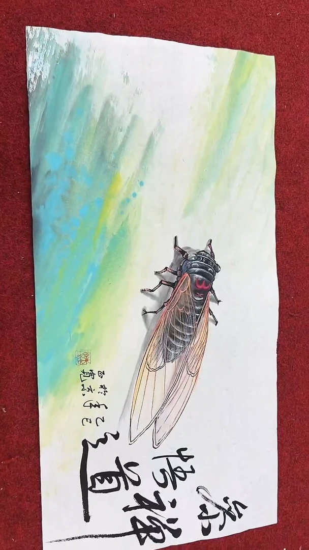 国画朱路军/国画/花鸟