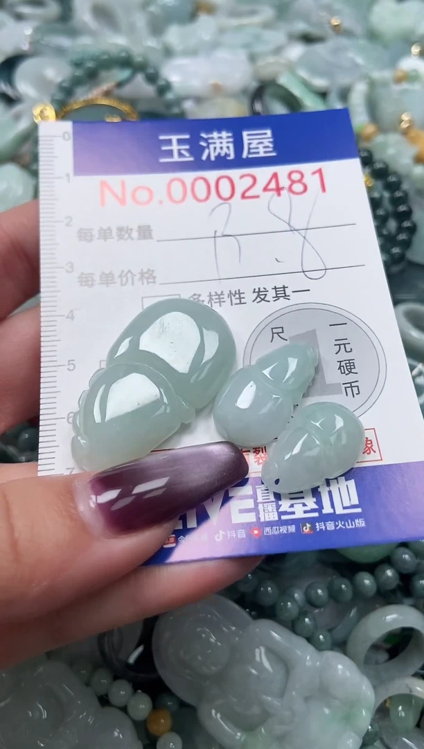 颈饰未镶嵌翡翠2481