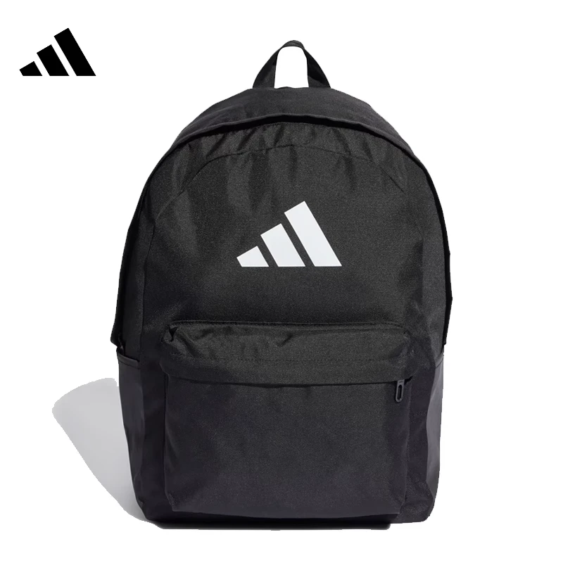 adidas/阿迪达斯男女同款运动休闲黑色双肩背包 JI6953