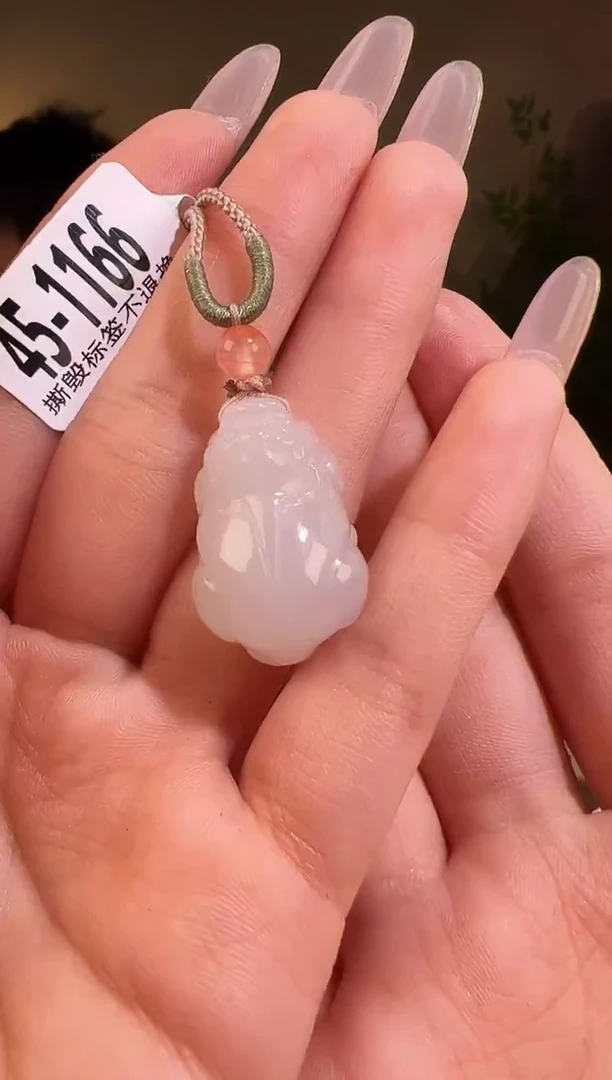【闪购商品】和田玉颈饰未镶嵌貔貅1166