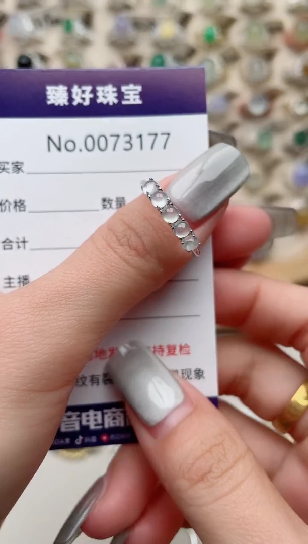 【闪购商品】翡翠戒指银S925镶嵌..........