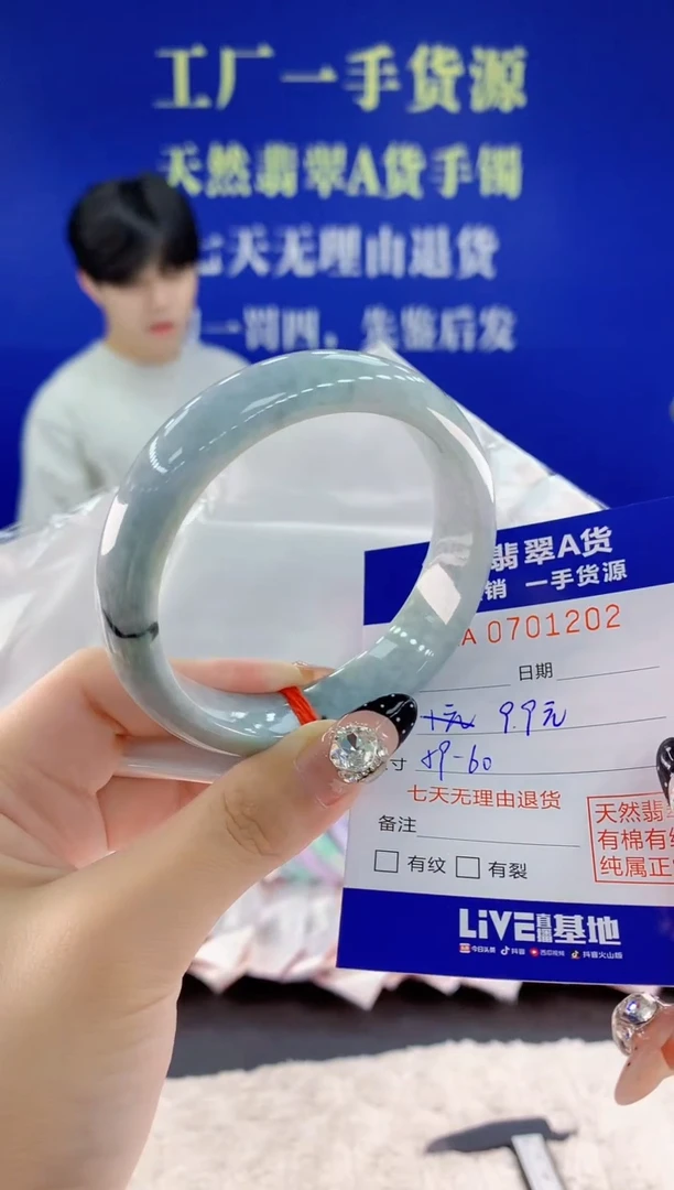 未镶嵌手镯翡翠02天然翡翠A货